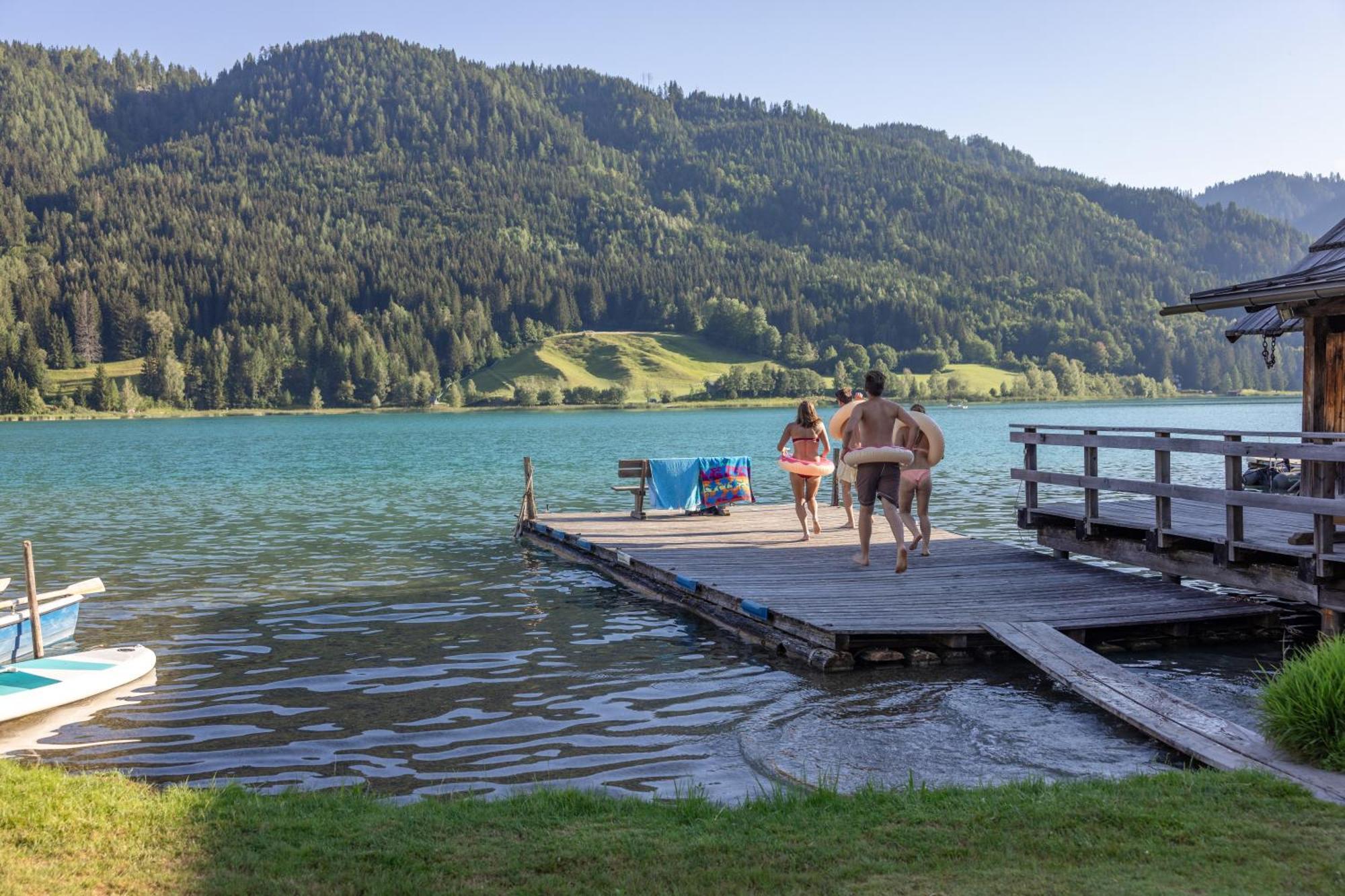 Ferienhof Hoffmann Weissensee Eksteriør bilde